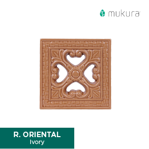 Roster Oriental in Ivory yang sangat cocok untuk desain tradisional Jawa